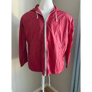 Eddie Bauer Lightweight Packable Running Jacket Red Size XL - Unisex
